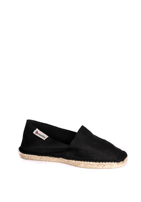 black alpargata lona espadrilles ESPADRILLES | ALPARGATA LONACANVAS-NEGRO